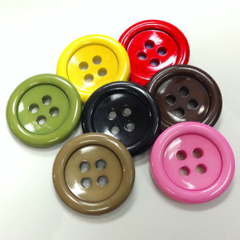 NV-0045  Large Novelty Two-Piece Button - 7 colors